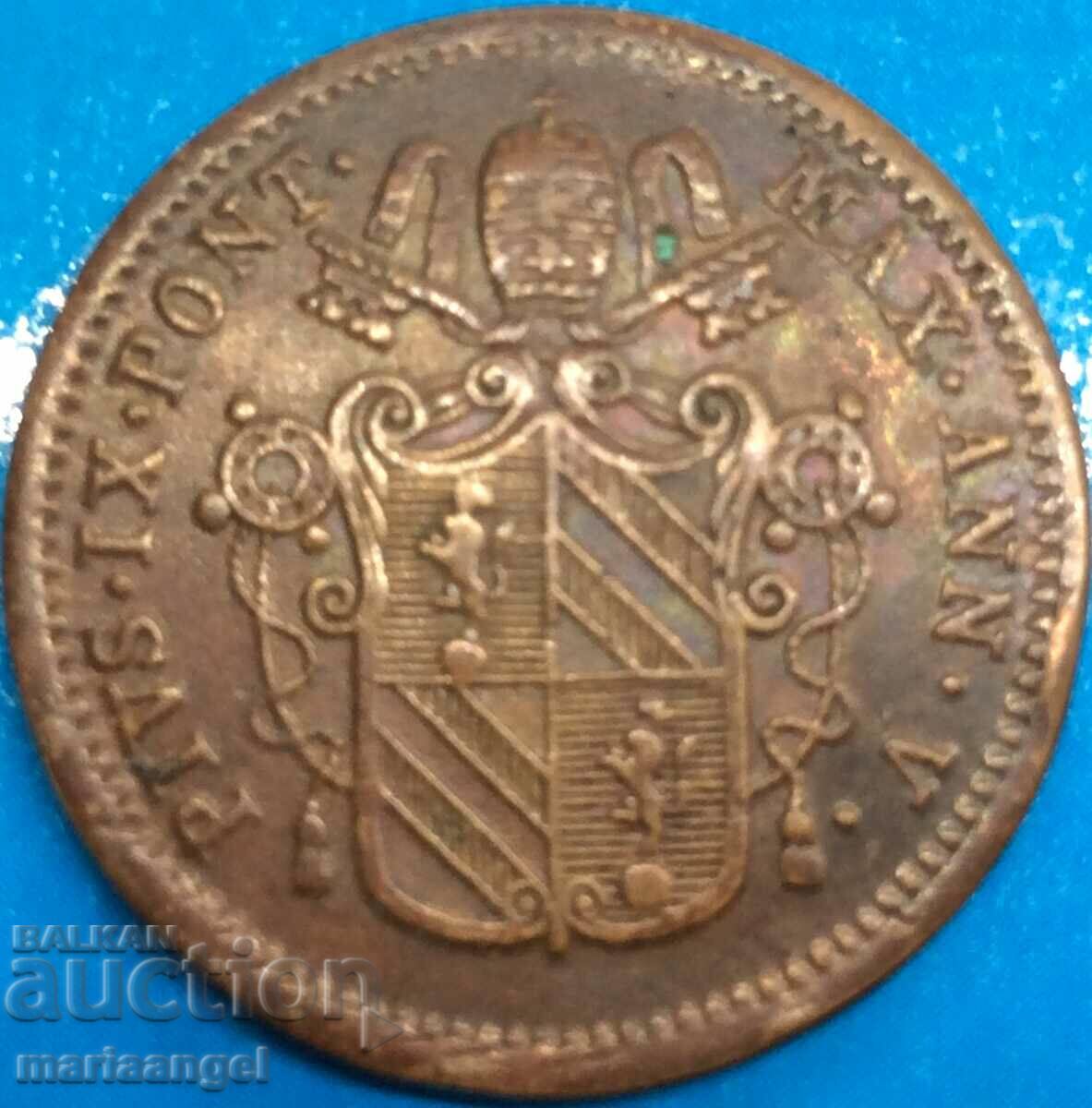 1851 1/2 bayoko Vatican Pius IX