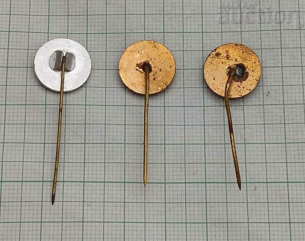 BADGES LOT 3 PCS with price 2.00 BGN | € 1.02 BADGES LOT 3 PCS with price 2.00 BGN | € 1.02