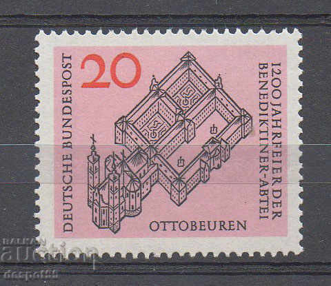 1964. ГФР. 1200 г. на бенедиктинския манастир Отобойрен.