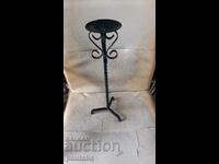 WROUGHT IRON CANDLESTICK