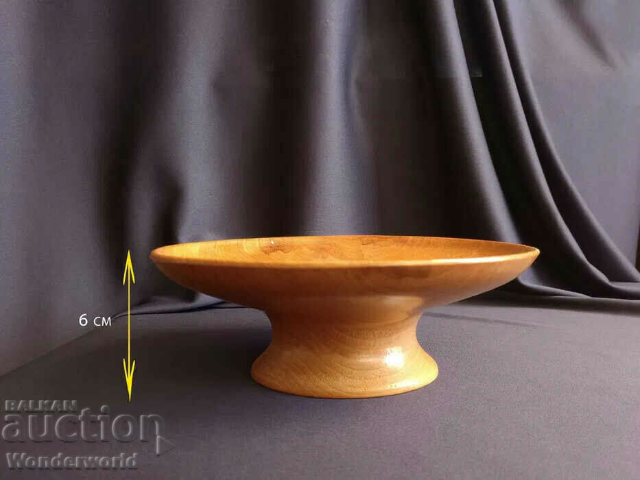 Exquisite wooden fruit bowl imported from Finland - 5