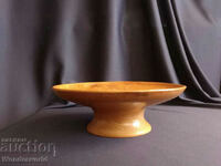 Exquisite wooden fruit bowl imported from Finland