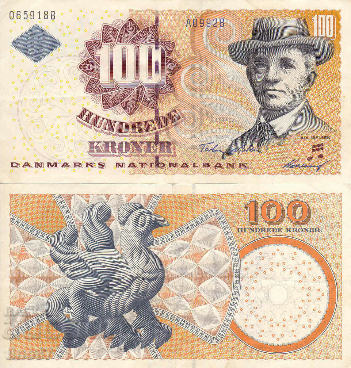 tino37- DANEMARCA - 100 KRON - 1999 - VF tino37- DANEMARCA - 100 KRON - 1999 - VF