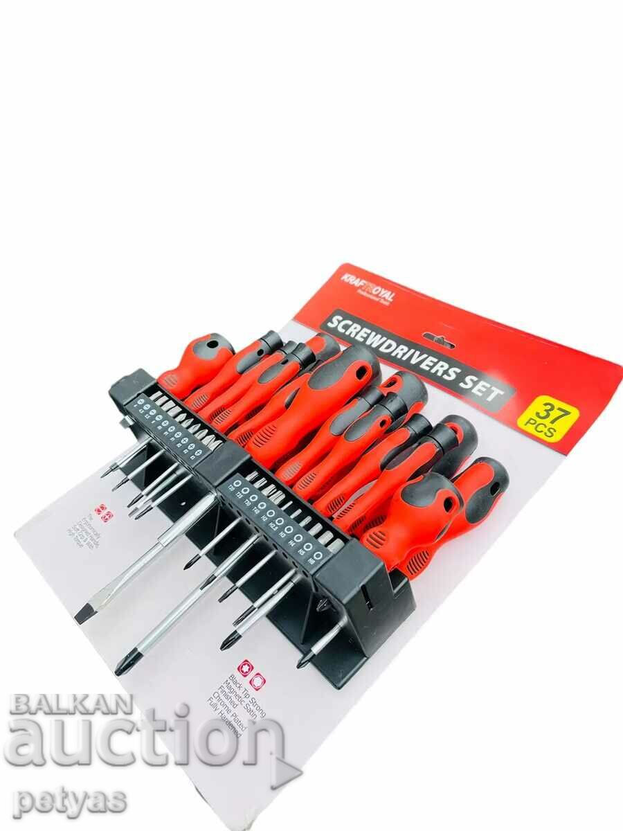 Delivery of KRAFTROYAL Impact Screwdrivers – 37 pieces Delivery of KRAFTROYAL Impact Screwdrivers – 37 pieces