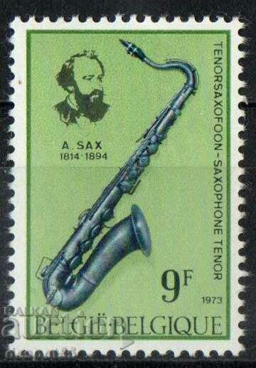 1973. Belgium. Adolf Sax - inventor of the saxophone.