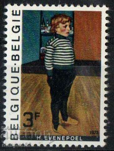 1973. Belgium. A young philatelist.