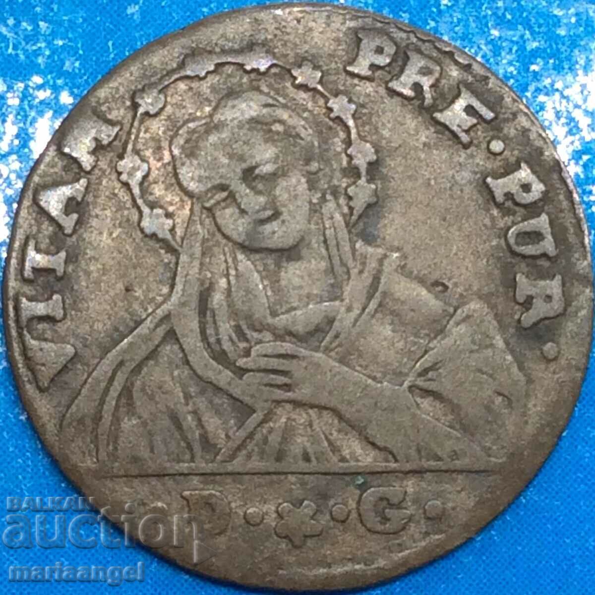 Parma 5 Soldi 1797 Italy Ferdinando di Borbon - RARE