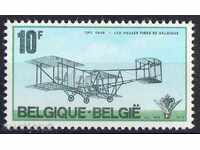 1973. Belgia. Pionierii aviației - 1908 Biplan