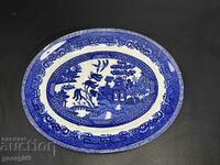 Old English porcelain plate / platter. #5893