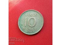 Sweden-10 yore 1960-silver