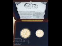 Kookaburra silver coin set, Australia, 2004