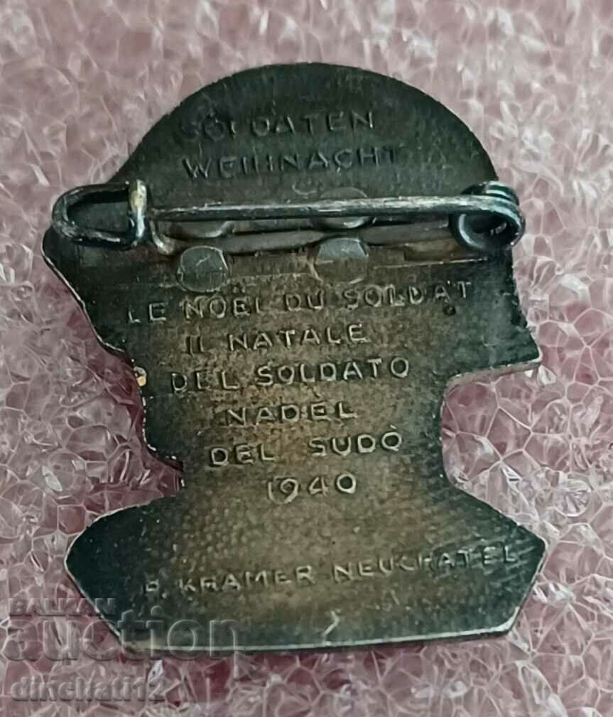 Însemne militare. Elveția 1940 al doilea război mondial. BZC - 5 Însemne militare. Elveția 1940 al doilea război mondial. BZC - 5