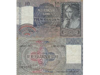 tino37- NETHERLANDS /NETHERLANDS/ - 10 GULDEN - 1942 - F+