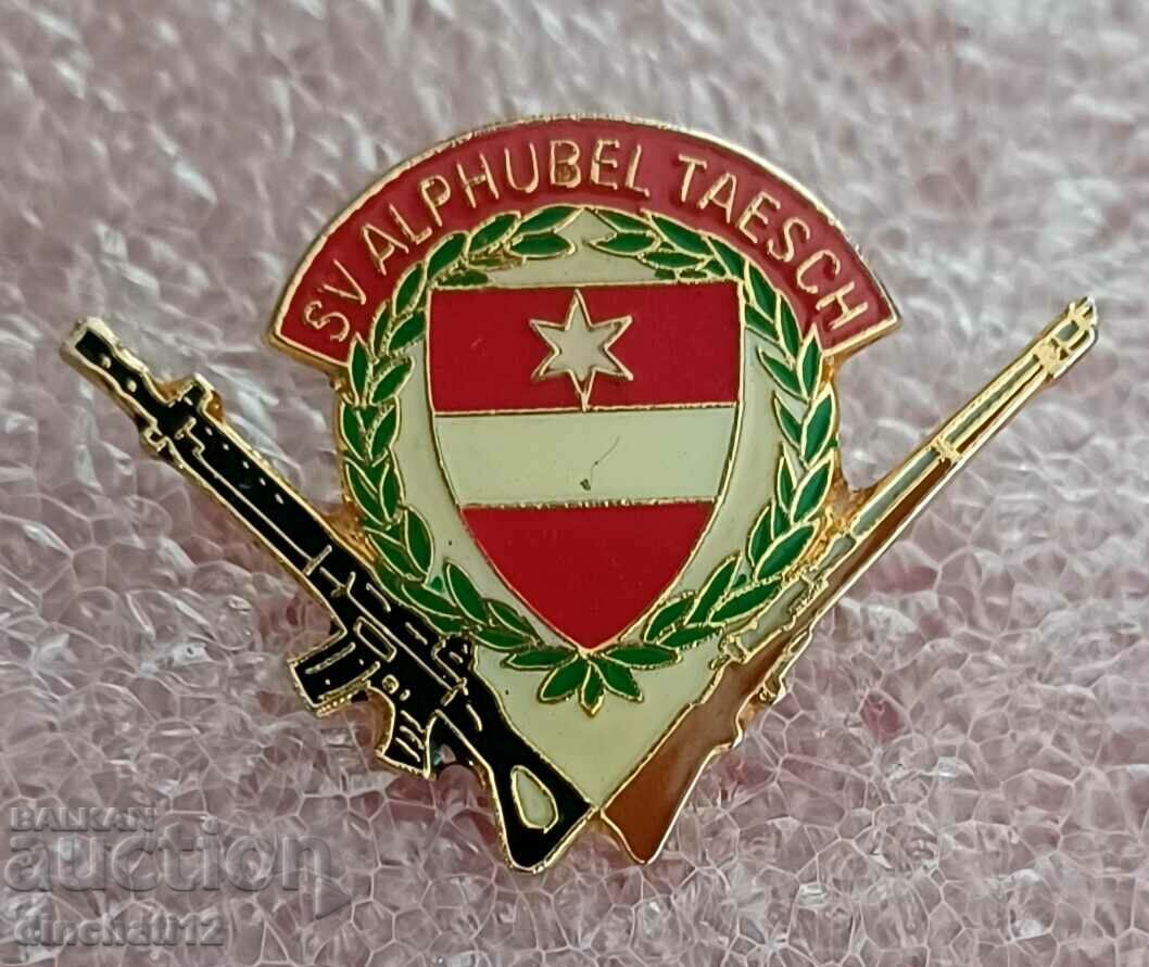 Знак. Швейцария. SV. ALPHUBEL TAESCH