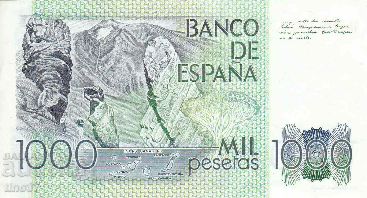 Auction tino37- SPAIN - 1000 PESETAS - 1979 - XF Auction tino37- SPAIN - 1000 PESETAS - 1979 - XF