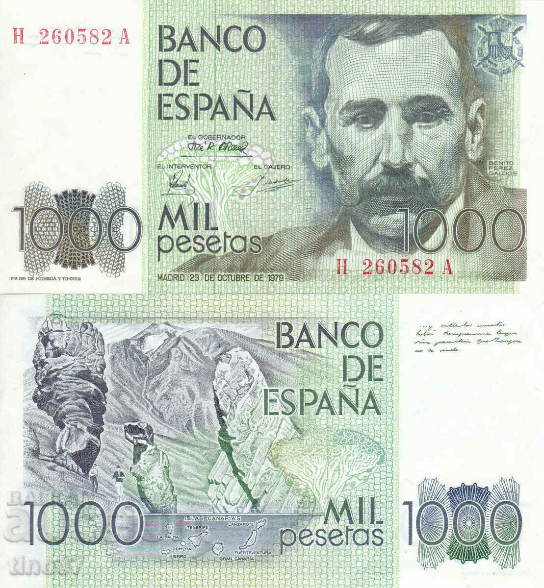 tino37- SPANIA - 1000 PESETAS - 1979 - XF