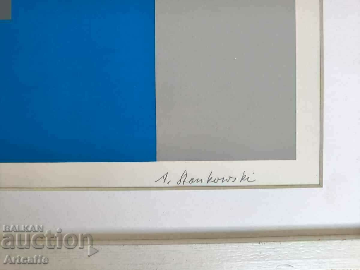 Auction Anton Stankowski lithograph Auction Anton Stankowski lithograph