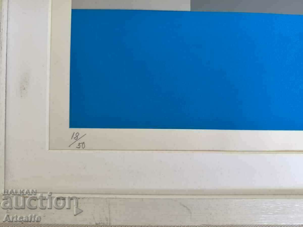 Delivery of Anton Stankowski lithograph Delivery of Anton Stankowski lithograph