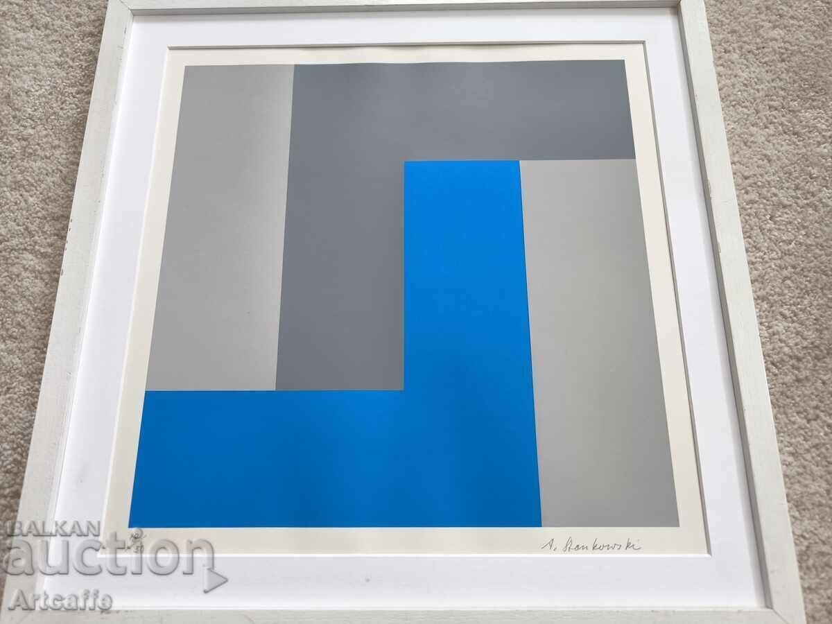 Litografia Anton Stankowski - 6