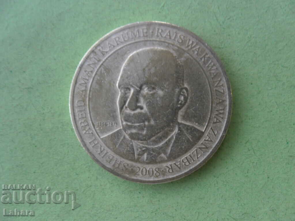 200 shillings 2008. Zanzibar