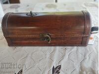 Vintage wooden jewelry box