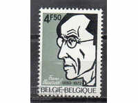 1972. Belgium. Frans Masereel, Belgian graphic designer and artist.