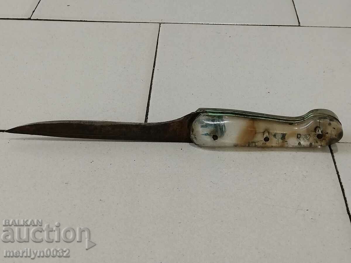 Old butcher's knife from Soca - 6 Old butcher's knife from Soca - 6