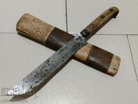 Forged shepherd's knife karakulak with kanya blade