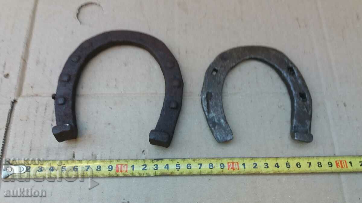 LOT OF TWO HORSESHOES