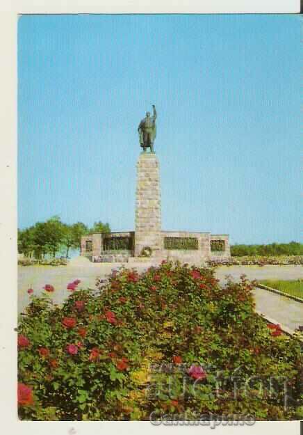 Card Bulgaria Antonovo Monument to the fallen 2*