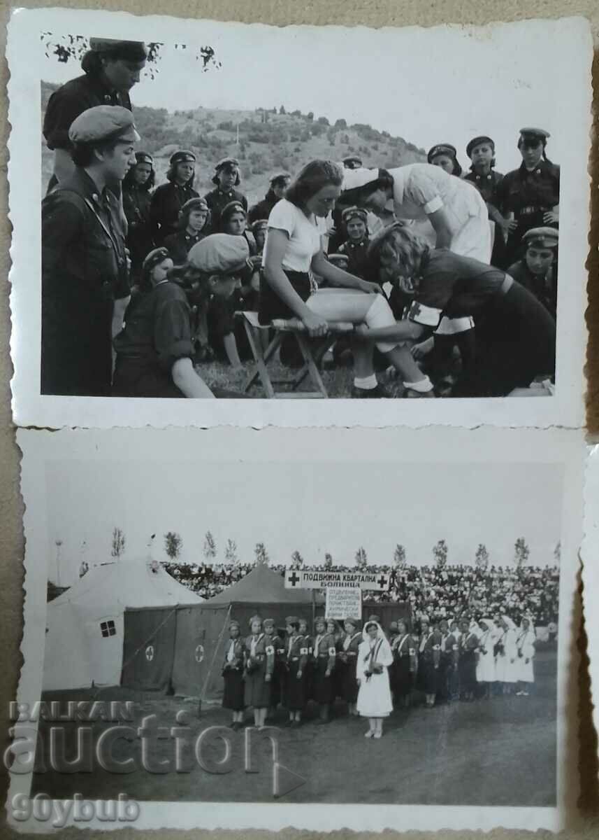 Delivery of Old photos 5 pcs. Kingdom of Bulgaria Red Cross Delivery of Old photos 5 pcs. Kingdom of Bulgaria Red Cross