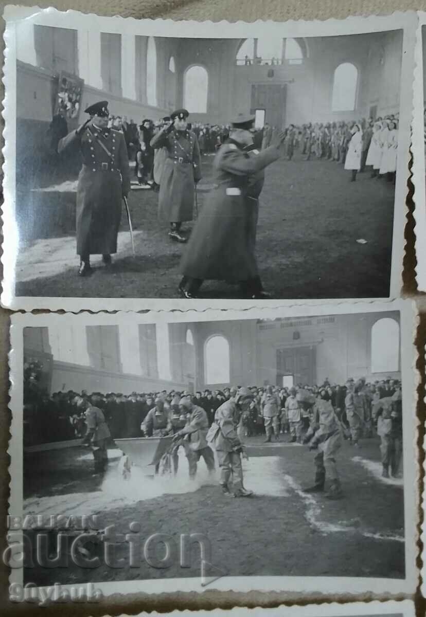 Auction Old photos 7 pcs. Kingdom of Bulgaria gas mask, exercise, Sofia Auction Old photos 7 pcs. Kingdom of Bulgaria gas mask, exercise, Sofia
