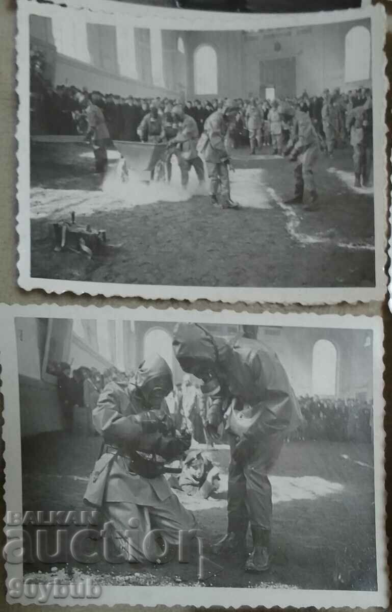 Delivery of Old photos 7 pcs. Kingdom of Bulgaria gas mask, exercise, Sofia Delivery of Old photos 7 pcs. Kingdom of Bulgaria gas mask, exercise, Sofia