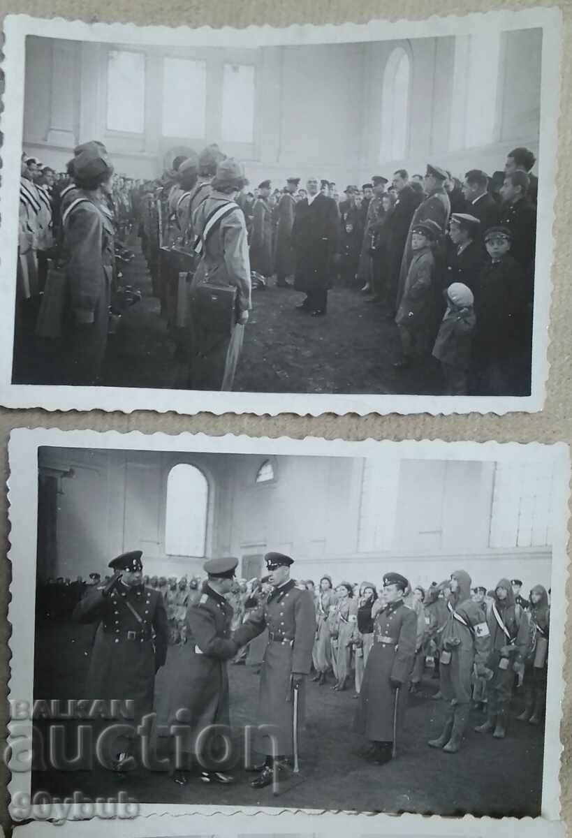Old photos 7 pcs. Kingdom of Bulgaria gas mask, exercise, Sofia - 6 Old photos 7 pcs. Kingdom of Bulgaria gas mask, exercise, Sofia - 6