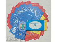 Subscription card Levski Sofia Bulgaria 2010 Football