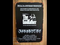 Placa metalica The Godfather The Godfather poster ed. speciala