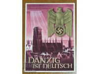 Third Reich, original postcard, Danzig.