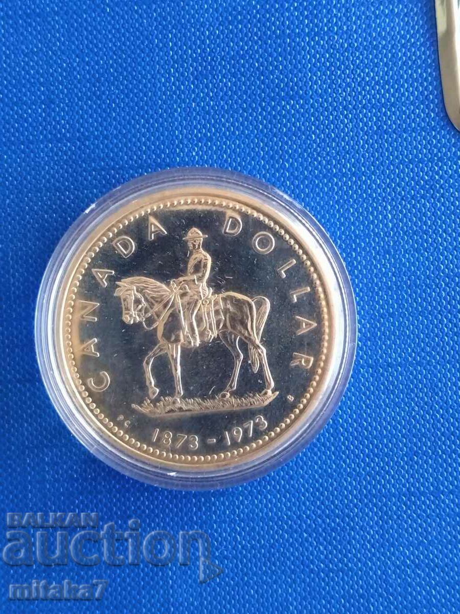 Ασήμι 1 $ 1973, Καναδάς