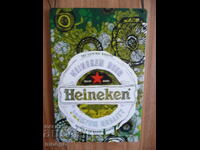 Metal Sign beer Heineken beautiful advertisement bar disco k