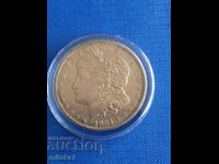 Silver 1 Dollar 1921 USA Morgan Dollar