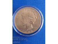 Silver 1 dollar 1922, USA, Peace dollar