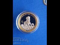 Lunar Silver Coin "Year of the Horse", 1oz, 2014, Palau