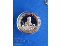 Lunar Silver Coin "Year of the Horse", 1oz, 2014, Palau