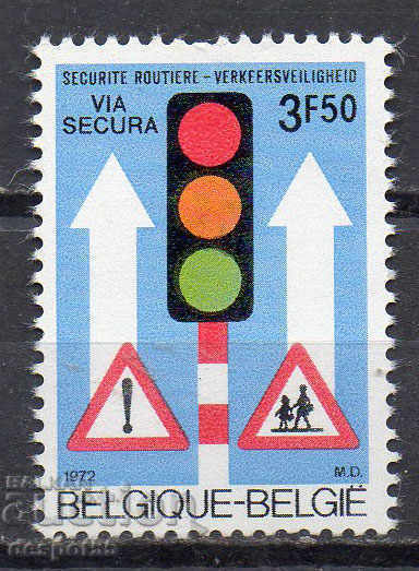 1972. Belgium. Traffic safety.