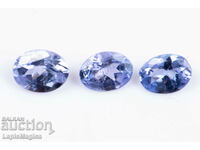 3 pieces tanzanite 0.46ct 4x3mm oval cut #4