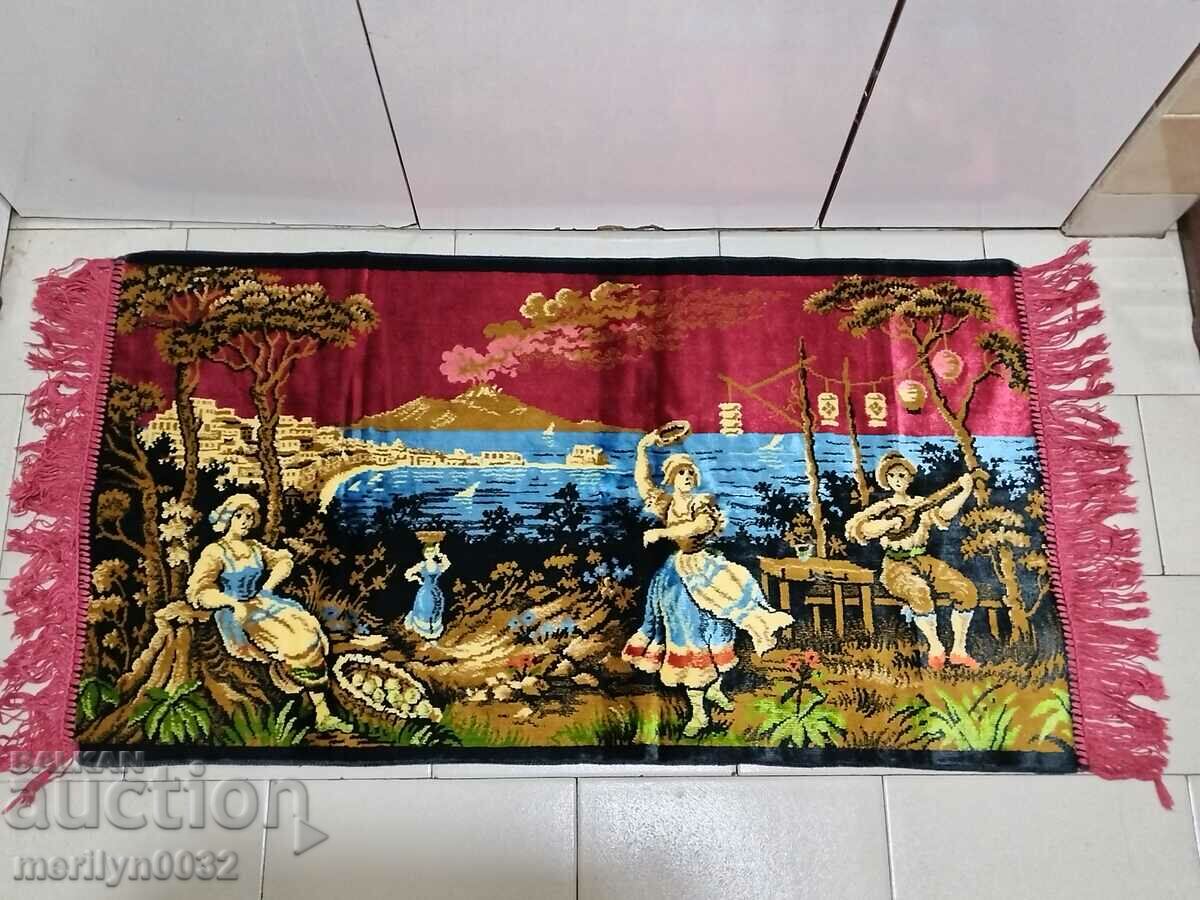 Old plush wall carpet, rug, panel, carpet picture with price 69.50 BGN | € 35.53 Old plush wall carpet, rug, panel, carpet picture with price 69.50 BGN | € 35.53