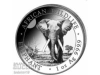 NEW! Silver 1 oz Somali Elephant 2025