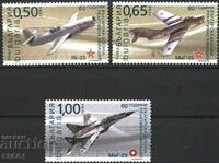 Clean stamps Military jet aircraft Airplanes 2010 Bulgaria