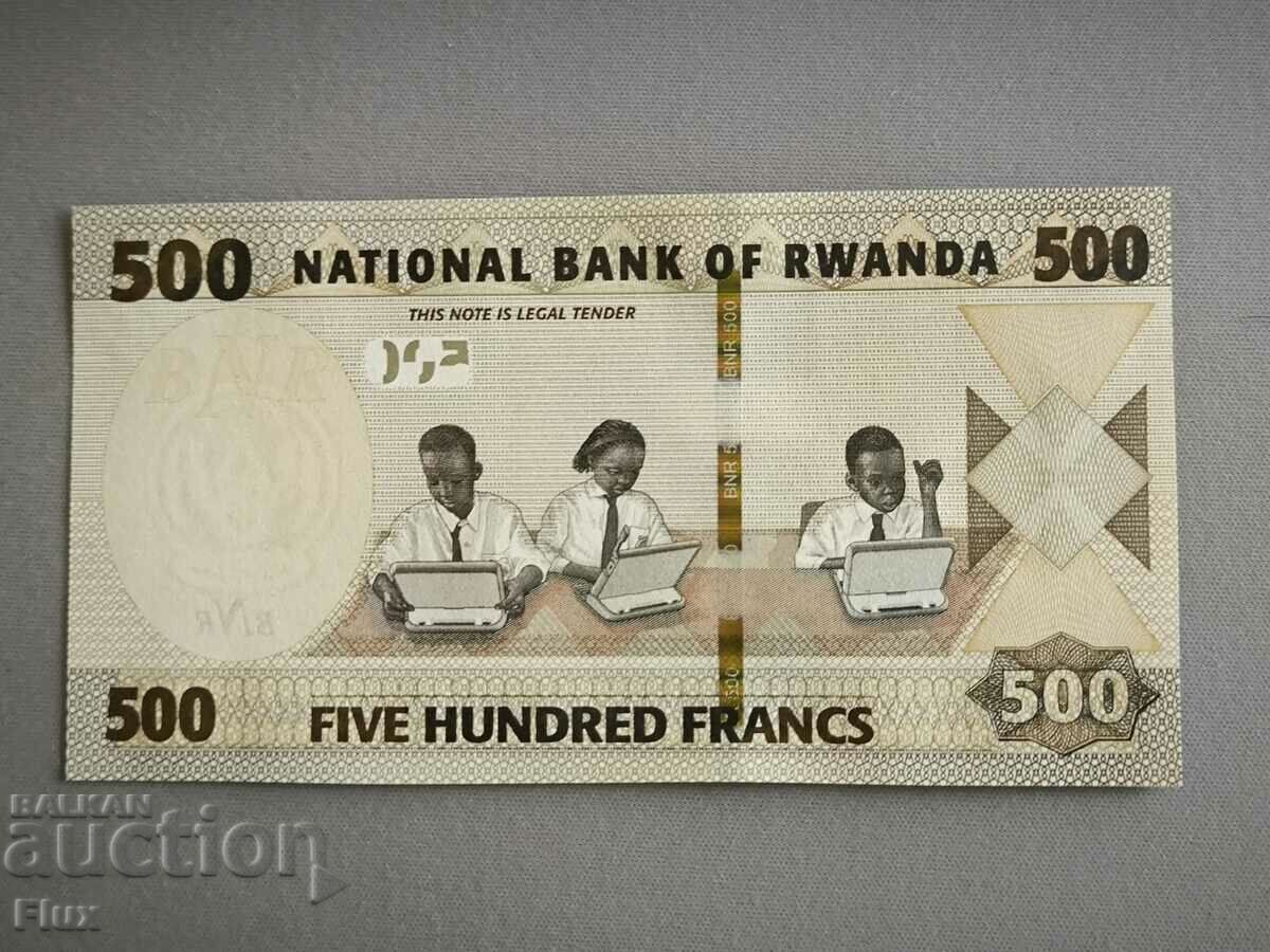 Banknote - Rwanda - 500 francs UNC | 2019