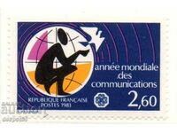 1983. France. World Communications Year.